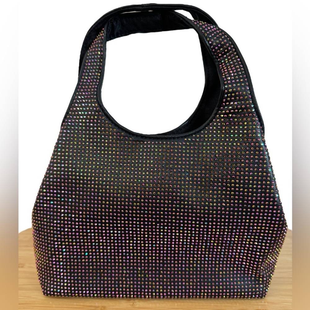 A New Day Mini Tote in Iridescent Sparkles